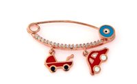 Broche Forever Gioielli Hombre spilla in Plata Zircone FGSP00002 - FGSP00002